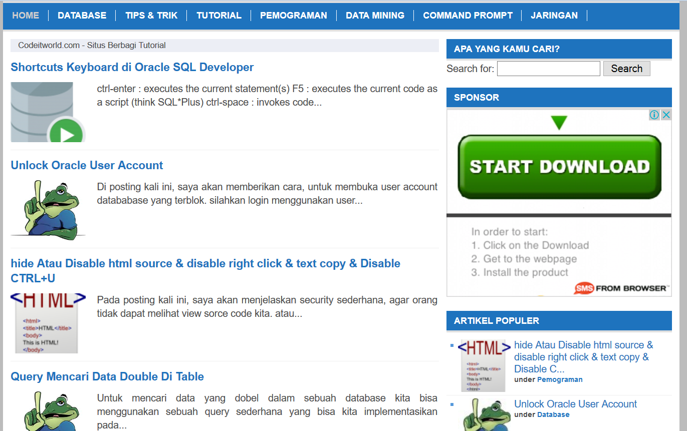 blog codeitworld